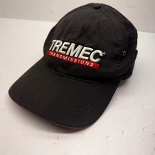 Tremec Transmissions Hat Men's Adjustable Black Red Logo Cotton Cap