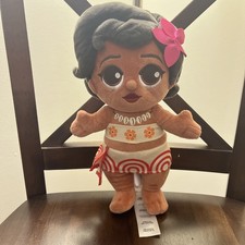 Disney Bebés Bebé Princesa Moana 11" Muñeca de Peluche [Sin Manta Envolvente]