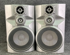 Par de altavoces tweeter woofer Sharp CP-ES777 estantería mini componente