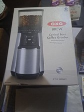 OXO Brew Conical Burr Coffee Grinder Stainles...