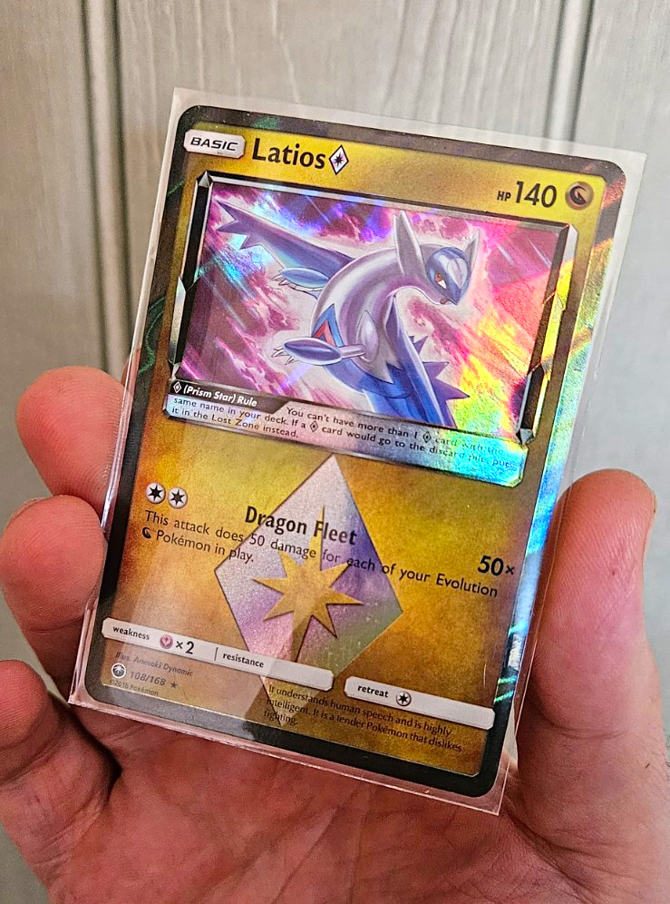 Latios Prism Star 108/168 Celestial Storm Rare Holo English Pokémon TCG 2018
