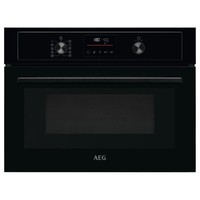 AEG KMX365060B Built-In Combination Combi Microwave Oven in Black