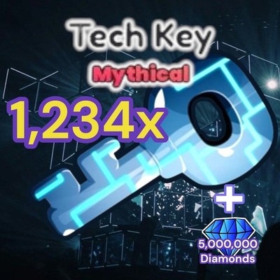 1,234x Tech Keys + 5 Million Diamonds. PS99. Same Day