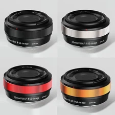 SGimage 25mm F1.8 Auto Focus Large Aperture Prime Lens for Fujifilm Sony Camera