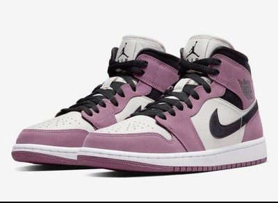 Nike Air Jordan 1 Mid SE Berry Pink Mulberry Women s Size 9