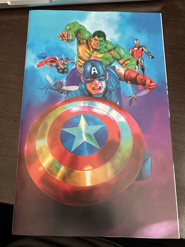 Captain America #12 - Mark Spears 1:50 Magic: The Gathering Virgin Variant