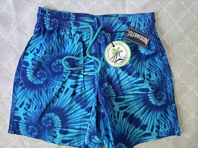 VILEBREQUIN MAHINA AZUR NEW MEN S  SWIM SHORTS SIZE M (Will Fit Smaller)