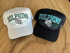 Miami Dolphins 47 Brand SnapBack Hat Lot