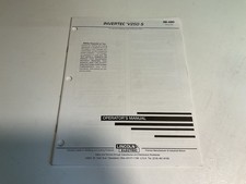 Lincoln Electric Invertec V250-S  Welding Owners  Manual IM 490 1994