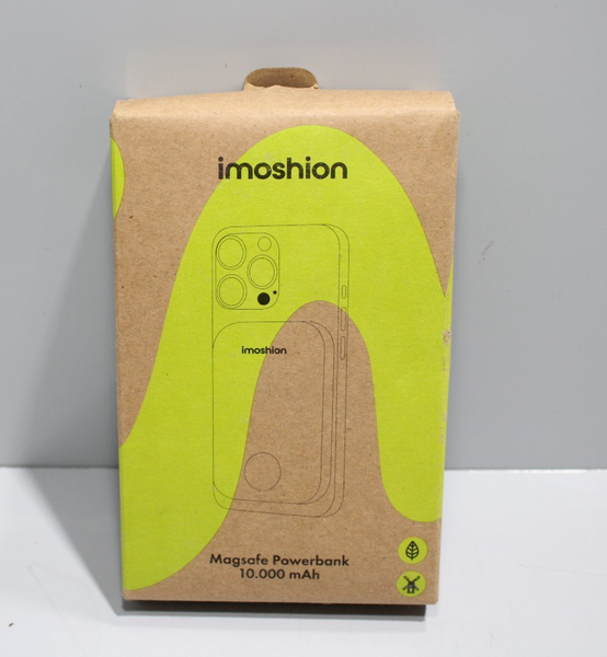 Imoshion Magsafe Powerbank 10000 Mah Schwarz 15W Schnellladen Kabellos-image