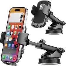 Car Phone Holder Strong Suction Cup Vehicle Dashboard Smartphones Mount Stable