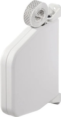 Schellenberg Aufschraubwickler Mini inkl. 5 m Gurt, weiß  Gurtwickler