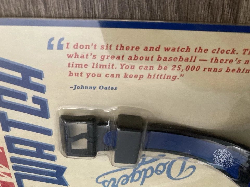 Vintage Digital Watch Baseball MLB Los Angeles Dodgers Game Never Opened NIB - Image 4 of 4