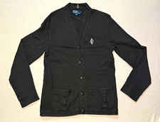 Polo Ralph Lauren Mens Medium Black Cotton Kn...