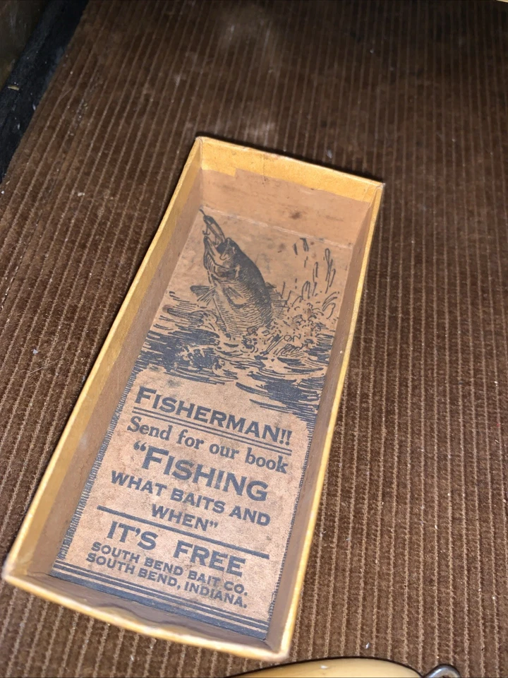 Southbend Bass- Oreno With Box No Lid  Both Vg Or Better Condition - Image 4 of 4