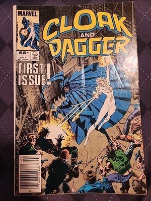 Cloak and Dagger #1 Newsstand (Marvel Comics July 1985) F/VG Condition  