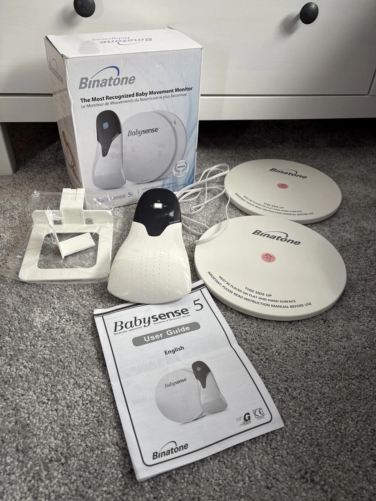 Binatone Babysense 5s Baby Movement Monitor