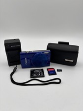 Canon PowerShot ELPH 190 IS 20.0MP Digital Camera Blue w/10x Zoom Bundle Tested