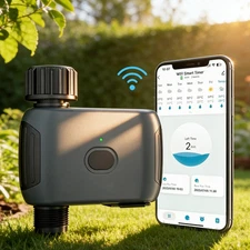 WiFi Sprinkler Controller, Smart Water Timer for Garden/Lawn - APP Control