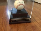 Ken Griffey Jr signed baseball COA In Display Case Seattle Mariners
