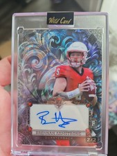 Brennan Armstrong 2024 Wild Card 7 Card Studs Rookie Auto 1/1 Virginia Cavaliers. rookie card picture