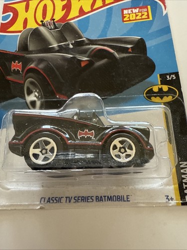 2 X Hot Wheels 2022 BATMAN Tooned Classic 1966 TV Series Batmobile 3/5 - Picture 8 of 15