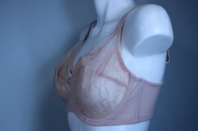 Wacoal 855186 Retro Chic T-shirt Unlined Underwire Bra Size 36DD rose