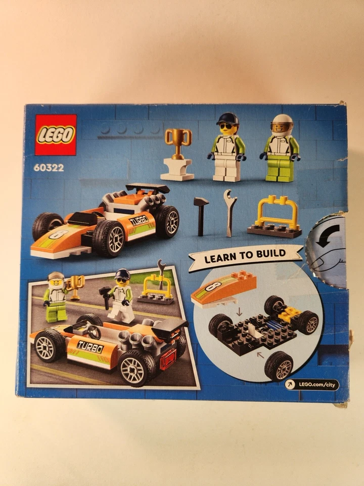 Lego City 60322 - La Voiture de Course - Race car - Photo 2/2