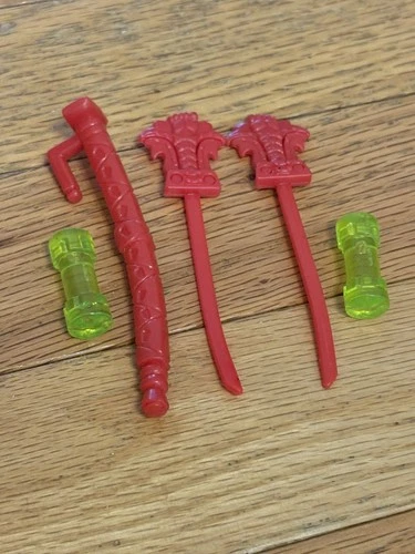 Vintage 1993 Playmates TMNT mutations Mutatin’ Shredder Accessory Lot