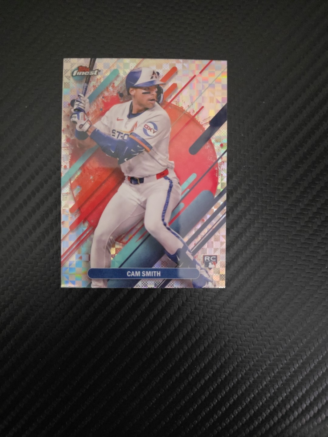 2025 Topps Finest - Rare Cam Smith #223 Checkerboard Refractor (RC)