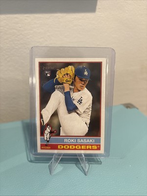 2025 Topps Heritage Roki Sasaki RC Dodgers #224