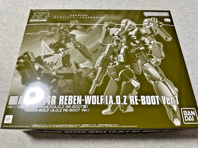 Bandai HG 1/144 AMX-014R Reben-Wolf (A.O.Z.Re-boot Ver.) Model Kit