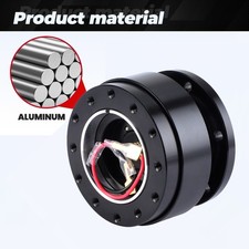 Car Universal Quick Release Kit Racing Steering Wheel 6 Hole Bolt Ball Bearing