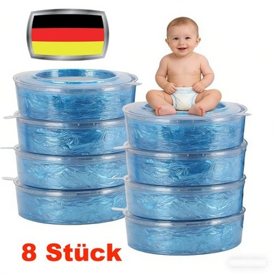 8x Nachfüllkassette für Diaper Genie Litter Locker, Cat Litter Disposal System