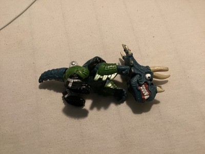 Mattel Extreme Dinosaurs SPIKE Triceratops Action Figur 1997 Nicht Vollständig 