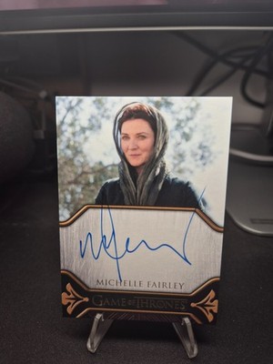 2024 GAME OF THRONES LEGENDS OF THE REALM MICHELLE FAIRLEY CATELYN STARK AUTO