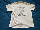 Vintage Calvin And Hobbes New York Attitude Shirt Mens Large White 90s Cartoon