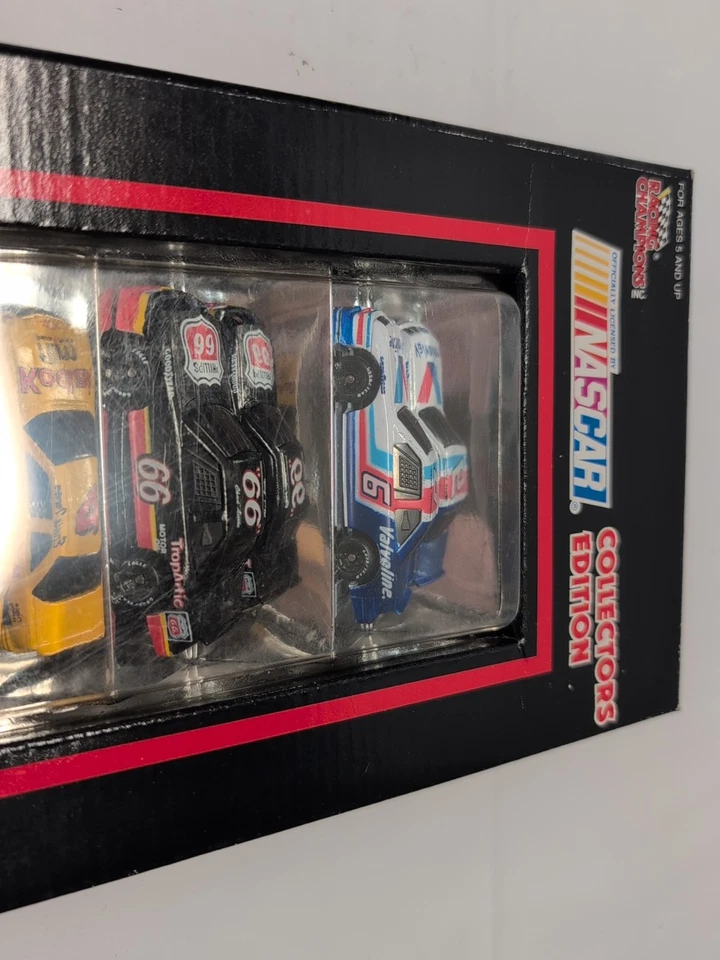 Racing Champions 1991 Edición Coleccionista Paquete de 4 Escala 1/64 con Tarjetas de Coleccionista Foto 4 de 4