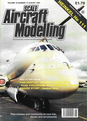 Scale Aircraft Modelling V16 N10 Heinkel He 111 Hawker Hind BAe Nimrod Catalina