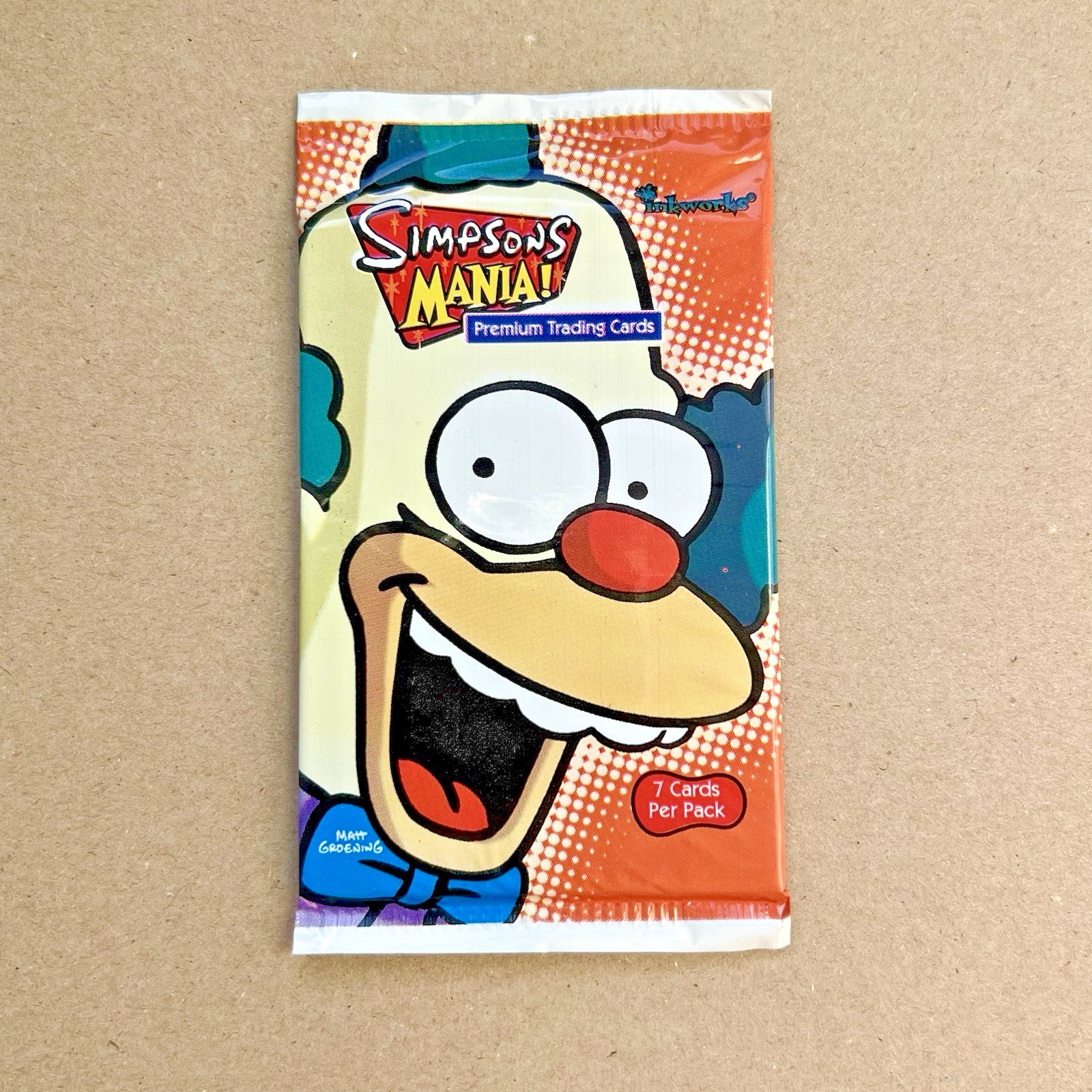 Simpsons Mania! (2001) Trading Cards Booster Pack inkworks - Autogramm?