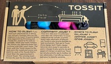 TOSSIT Game Set Indoor Outdoor Suction Cup Throwing Party Game Fun New P4 B