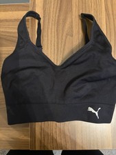 Puma Black Sports Bra