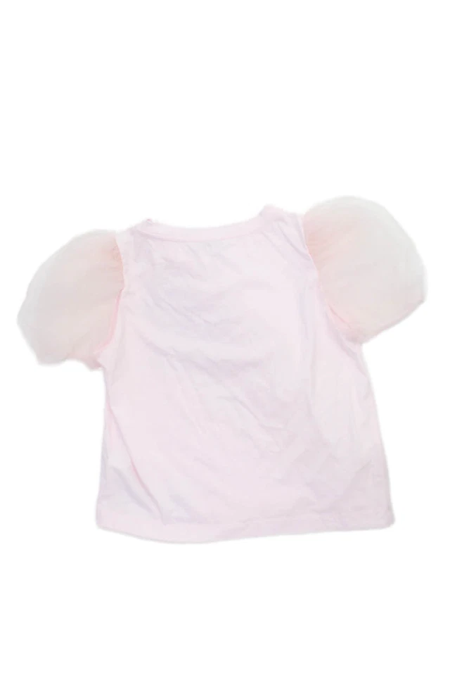 Camisa Monnalisa Niños Niñas Joya Rosa Hinchada Mangas Cortas Rosa Talla 12 Foto 2 de 4