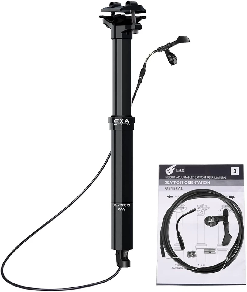 Actualiza tu viaje: tija de sillín cuentagotas de enrutamiento interno EXA Form 900i 100/125/150 mm Foto 3 de 4