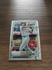 2021 Bowman Chrome Prospects Adinso Reyes 1st Bowman Mojo Refractor #BCP-21