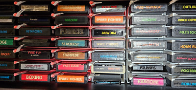Atari 2600 Games - Working in Good condition - Ships from USA