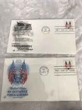 Vintage First Day of Issue Stamp US 10 Cent Definitive Postage Stamp Dec 1973 2