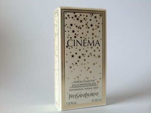 Yves Saint Laurent YSL Cinema Edition Collector Sparkling EDP Vap 50 ml nuovo con scatola imballo originale - Foto 1 di 4