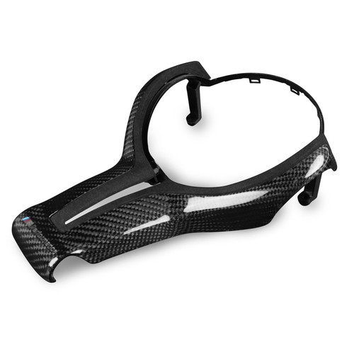 Suede Carbon Fiber Steering Wheel Trim For BMW M2 F87 M3 F80 M4 F82 M6 F12 F06 - Bild 11 von 13