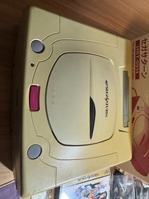 Sega Saturn SS white console HST-0014 Complete NTSC-J Tested Fedex Japan JP